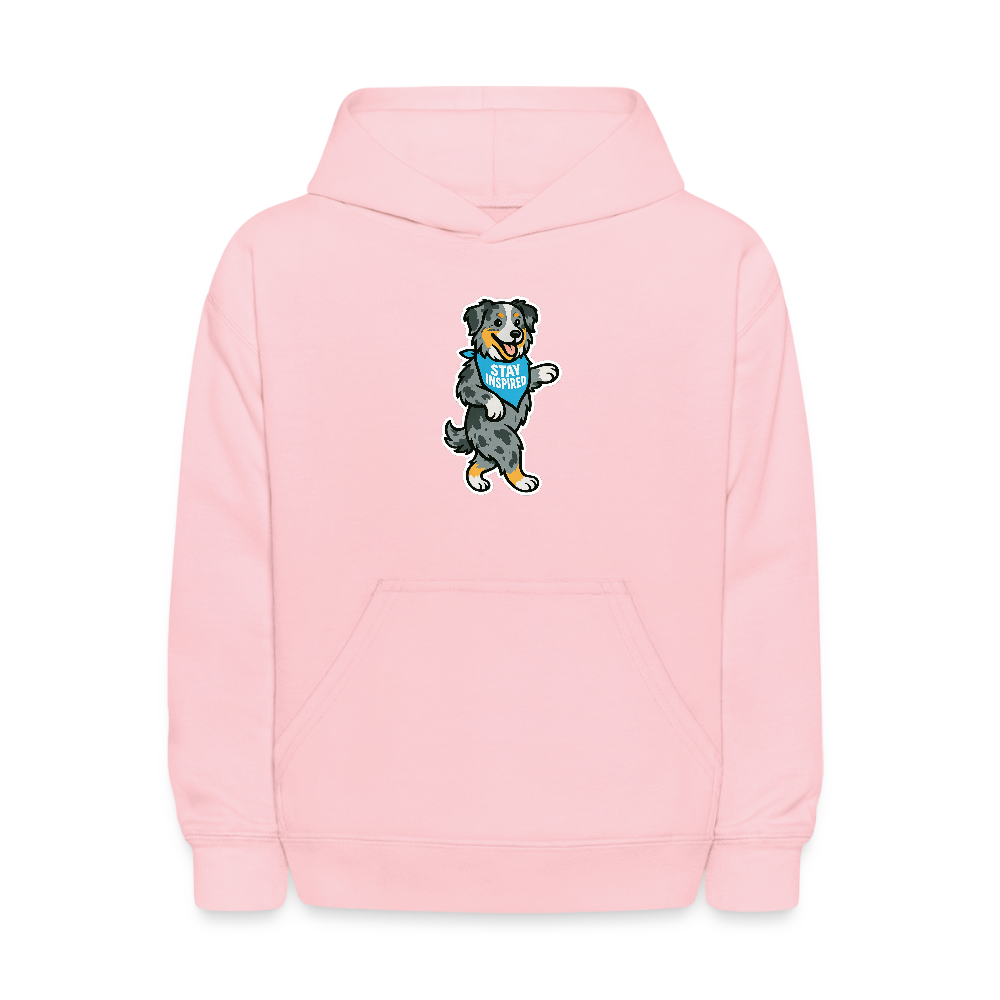 Dancing Aussie Kids Hoodie - pink
