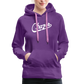 Women’s Cursive Hoodie - purple