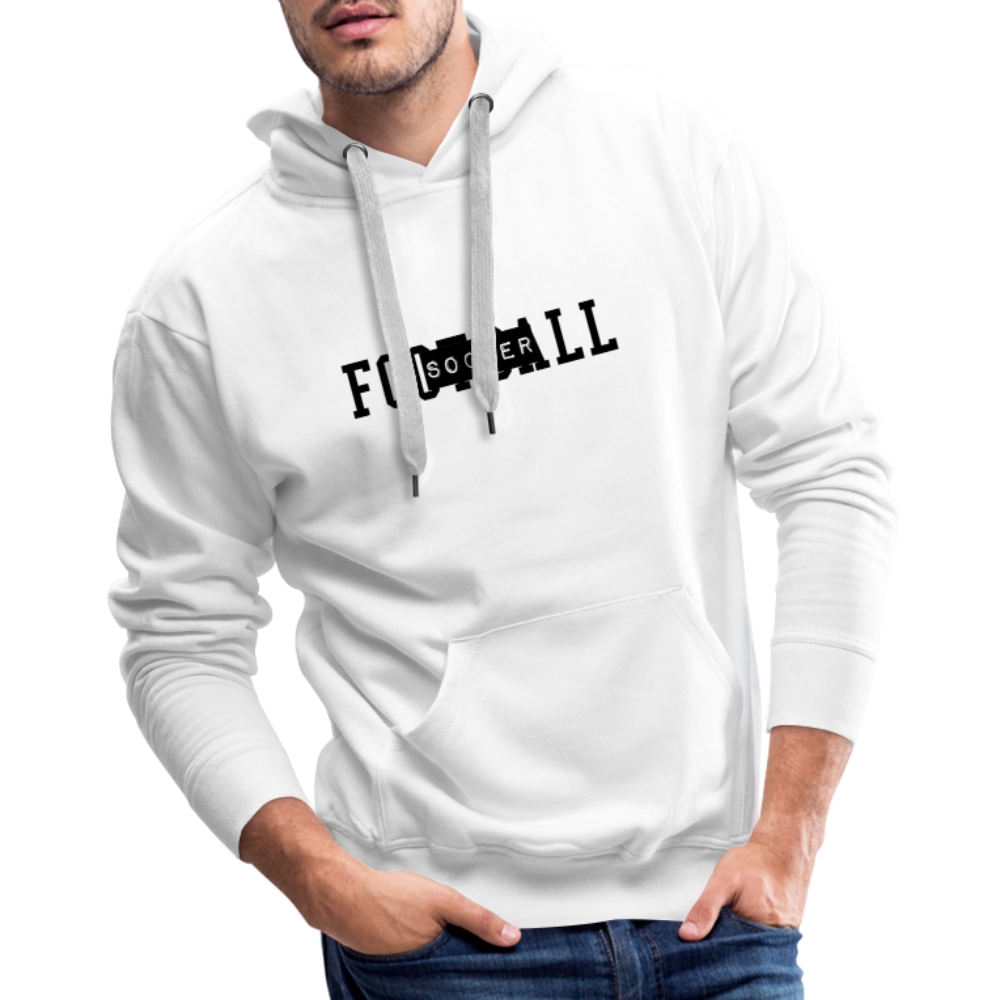 It's Called Soccer Hoodie - white